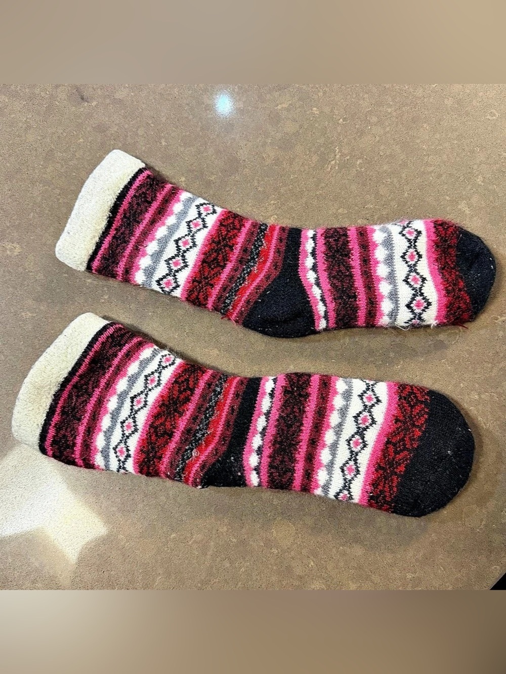 Aloe-Infused Double-Layer Socks - Pattern